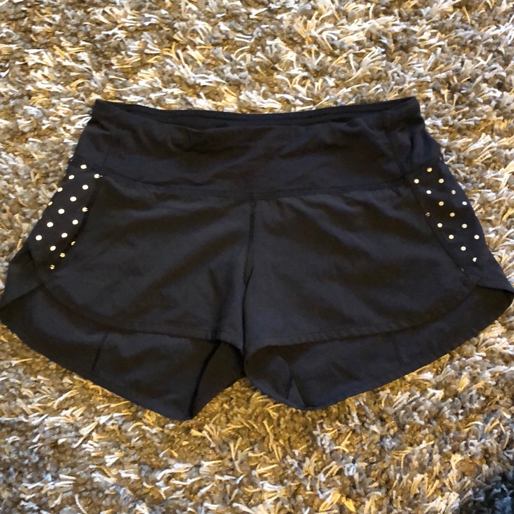 Black Lululemon Shorts size 2